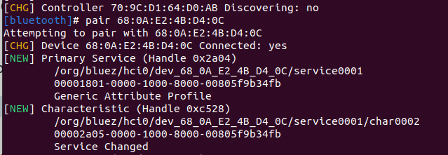 bluetooth device pairing