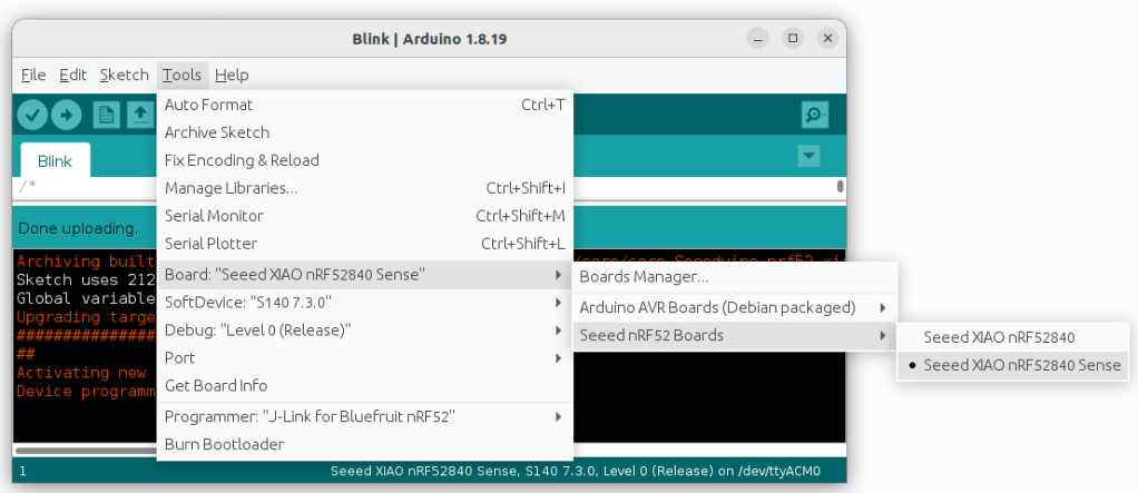 Seeed nRFS52840 chosen