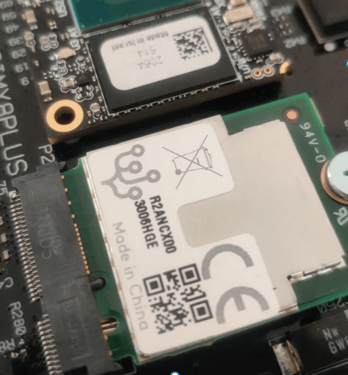 Google Coral EDGE M.2 TPU accelerator board 4 TOPS at 2W power